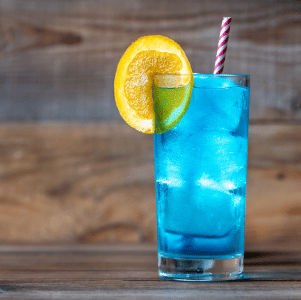 Blue Curacao Mojito  
