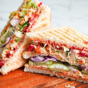 Club Sandwich Veg Cheese