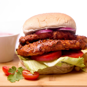 Chicken Tikka Burger