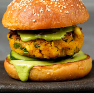Paneer Tikka Burger