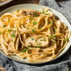 White Sauce Pasta Chicken