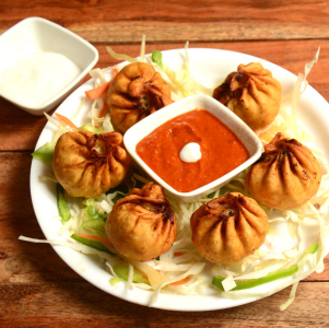 Veg Momos Fried