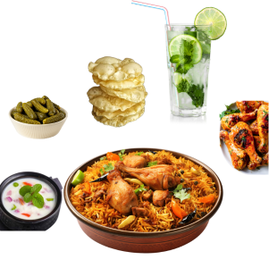 Thalassery Biryani Combo   