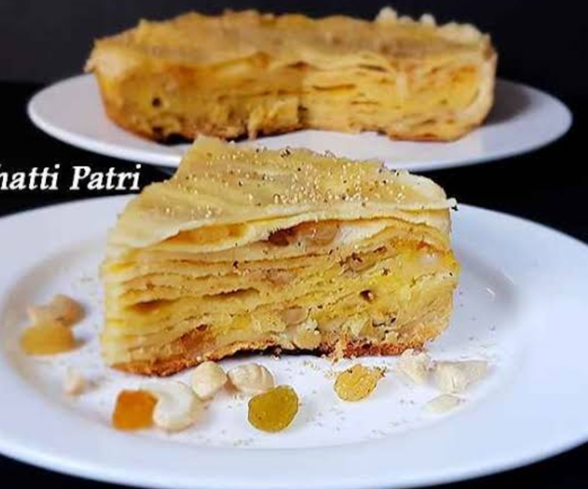 Sweet Chatti Pathiri 